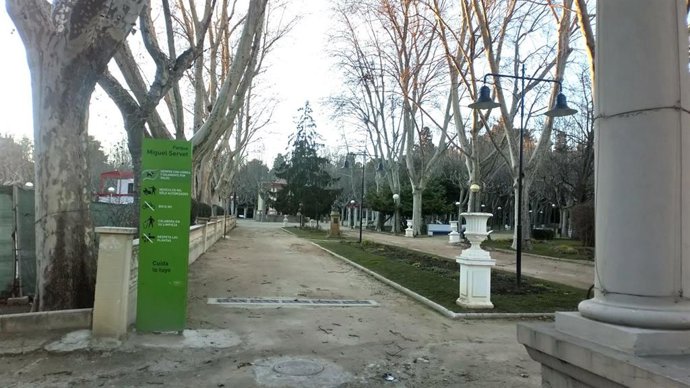 Parque Miguel Servet de Huesca