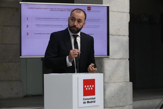 Foto recurso del consejero de Economía, Empleo y Competitividad, Manuel Giménez.