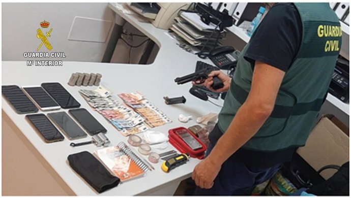 Actuación de la Guardia Civil en Brenes