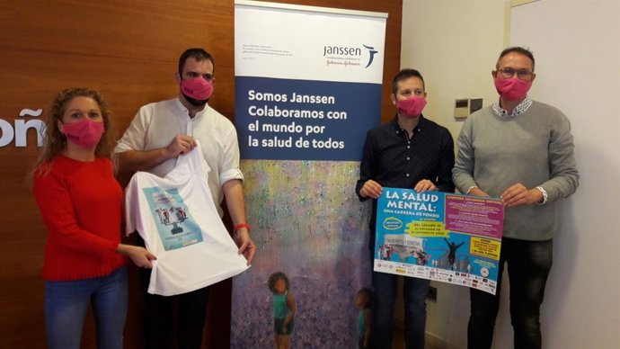 Presentación de la carrera solidaria la Asociación Salud Mental La Rioja que se celebrará del 10 al 18 de octubre de forma virtual