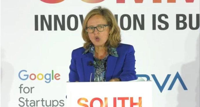 La vicepresidenta tercera, Nadia Calviño.