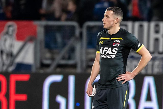 Oussama Idrissi con el AZ Alkmaar