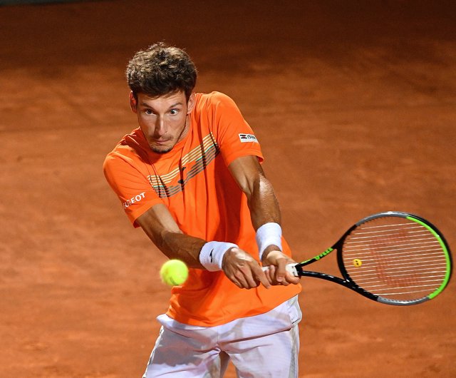 Pablo Carreño durante el Masters 1.000 de Roma 2020