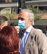 El alcalde de Zaragoza recuerda que no hay fiestas del Pilar y alerta de medidas más estrictas