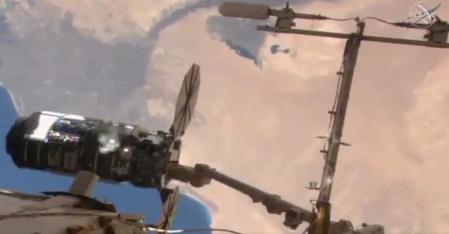 Atraque de nave Cygnus a la Estación Espacial