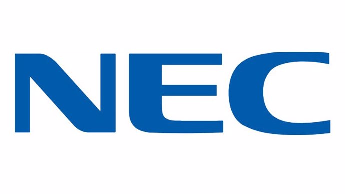 Logo de la empresa japonesa NEC.