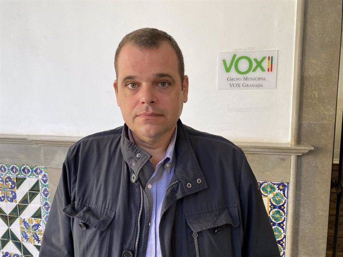 El portavoz del grupo municipal de Vox, Onofre Miralles.