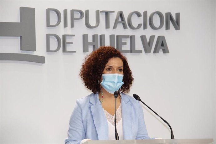 La vicepresidenta de la Diputación de Huelva, María Eugenia Limón. 