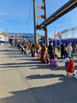 Repatriados a Marruecos tras meses en Ceuta por el cierre de frontera por el coronavirus