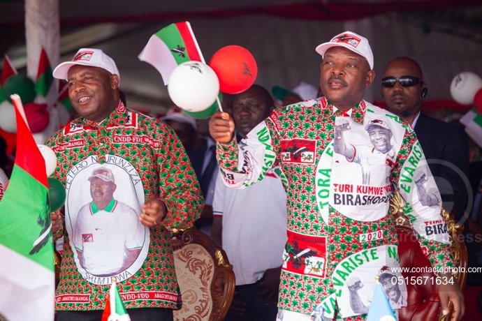 El presidente de Burundi, Pierre Nkurunziza