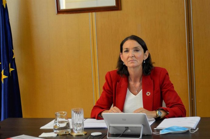 La ministra de Industria, Comercio y Turismo, Reyes Maroto.