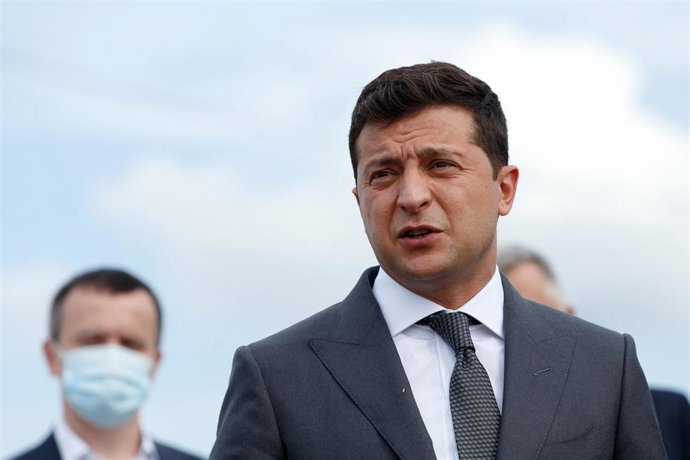 El presidente de Ucrania, Volodimir Zelenski