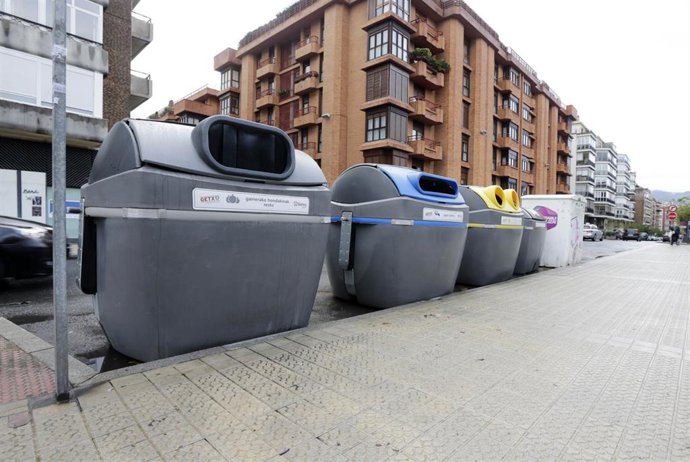 Contenedores en el municipio de Getxo