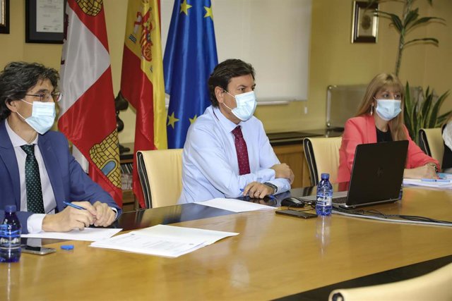 Carlos Fernández Carriedo, durante el CPFF celebrado de forma telemática.