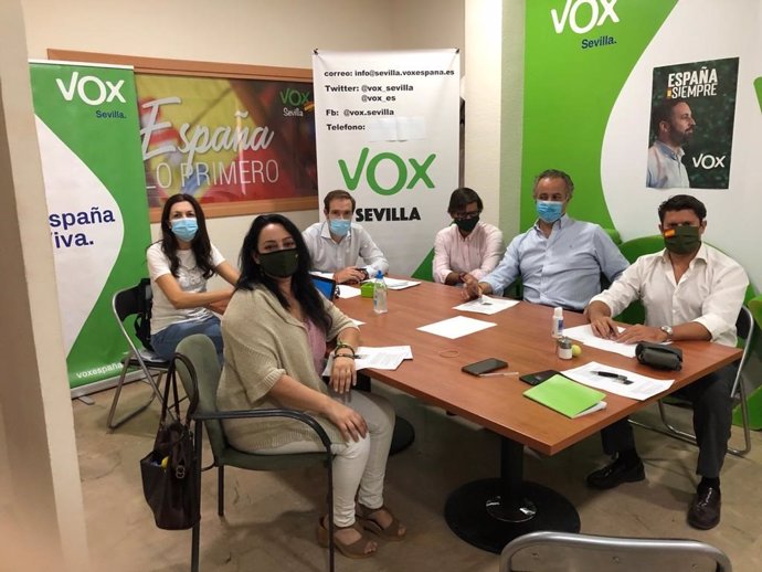 Nuevo comité provincial de Vox Sevilla