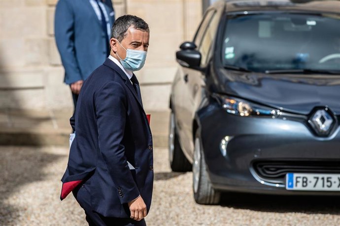El ministro del Interior de Francia, Gerald Darmanin.