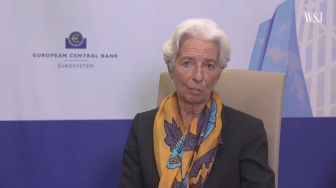 Economía.- Lagarde no prevé una recuperación completa hasta finales de 2022 por 