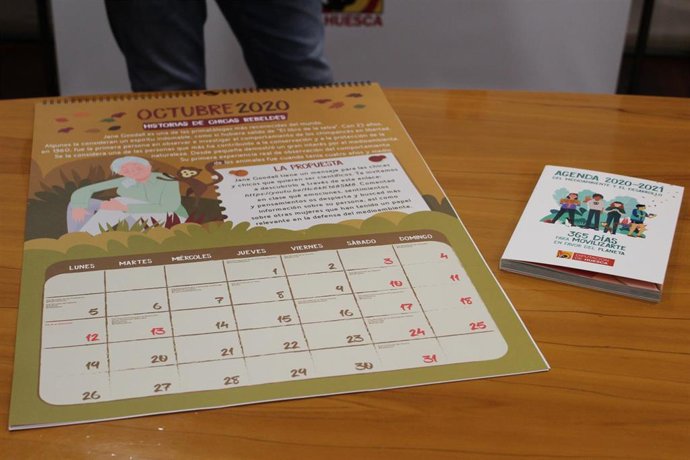 Un total de 8.000 alumnos de Secundaria del Alto Aragón reciben la Agenda Escolar del Medio Ambiente de la DPH.