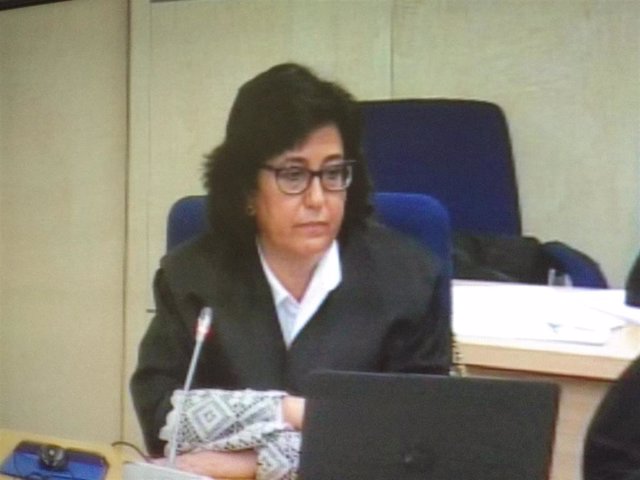 Carmen Launa, fiscal del caso Bankia, en el juicio ante la Audiencia Nacional