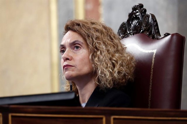 La presidenta del Congreso de los Diputados, Meritxell Batet.