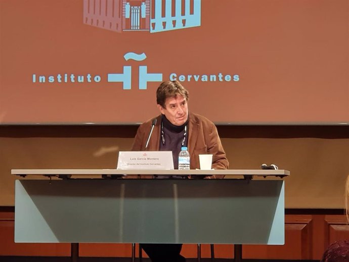 El director del Instituto Cervantes, Luis García Montero, presenta los datos académicos y culturales de la institución