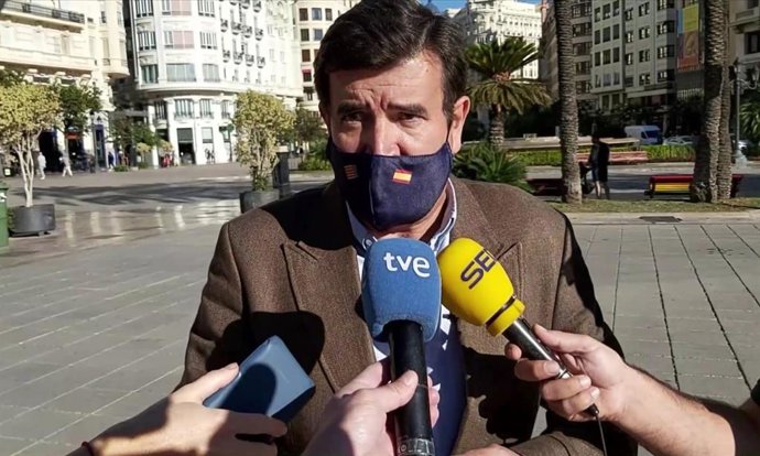 El portavoz de Ciudadanos (Cs) en el Ayuntamiento de Valencia, Fernando Giner,
