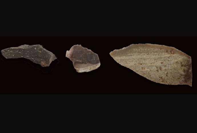 Uso de calor hace 300.000 años para tallar herramientas de piedra