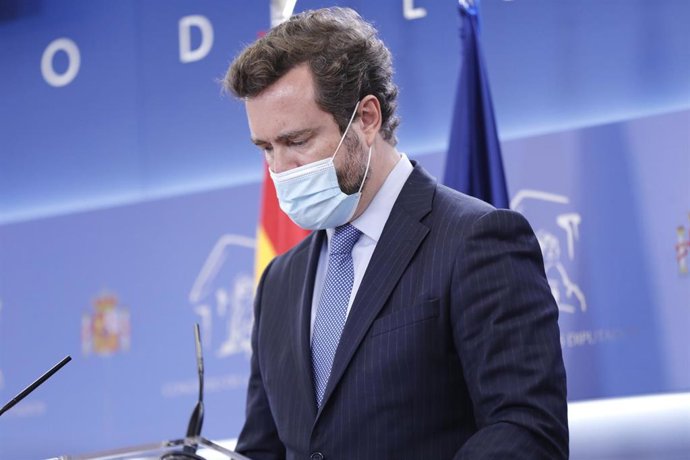 El portavoz parlamentario de Vox, Iván Espinosa de los Monteros