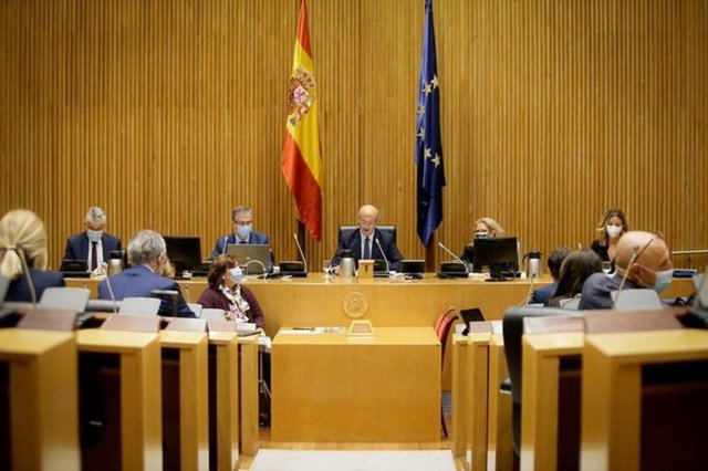 El gobernador del Banco de España, Pablo Hernández de Cos, en su comparecencia ante el Congreso