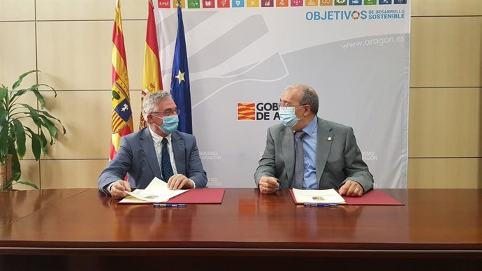 Gobierno aragonés y Diputación de Teruel suman esfuerzos para el control de la c