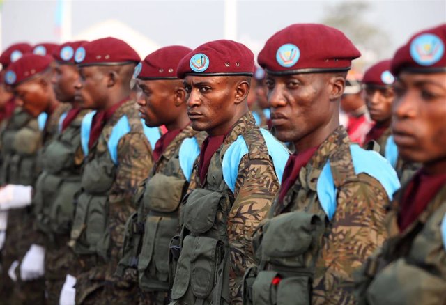 Soldados de República Democrática del Congo