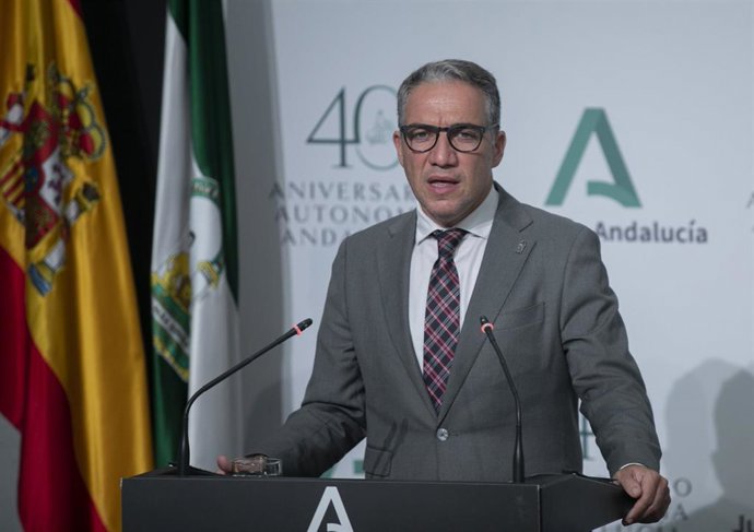 Rueda de prensa posterior al Consejo de Gobierno de la Junta de Andalucía