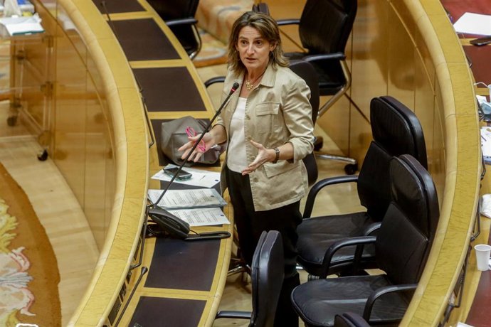 La Vicepresidenta cuarta del Gobierno, Teresa Ribera.