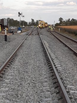 Trabajos de Adif en la línea Madrid Extremadura