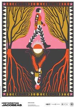 Póster de Sonia Pulido para el proyecto Historietas Jacobeas, del Ministerio de Cultura y Deporte