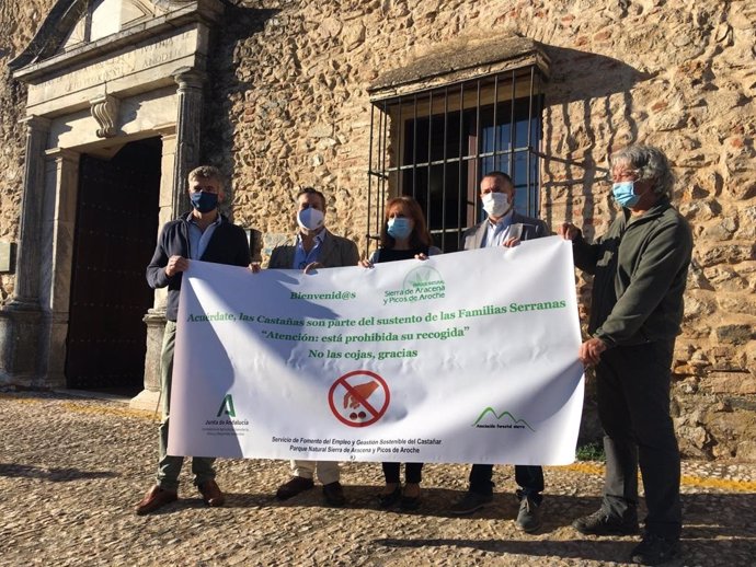 Huelva.- La Junta activa en Aracena una campaña contra la recolección ilegal de 