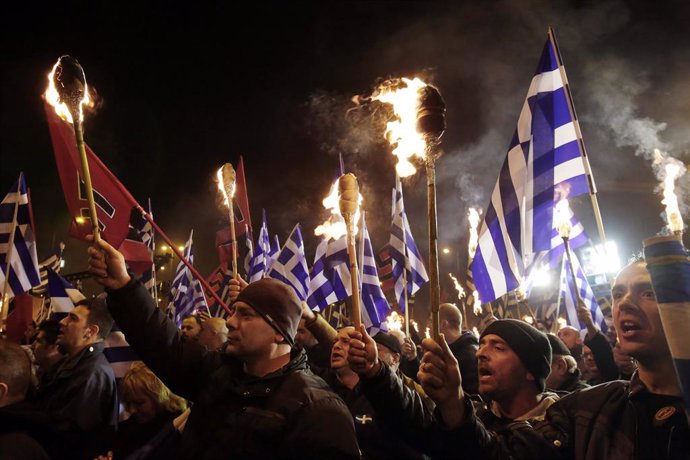 Grecia.- La Justicia griega dictamina este miércoles si el partido neonazi Amane