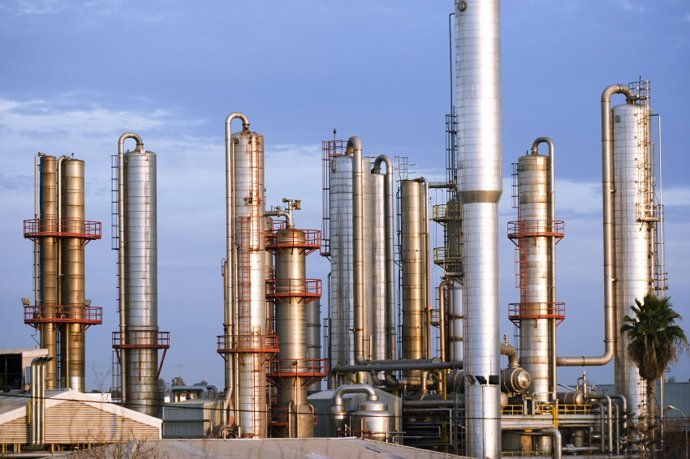 La fábrica de Ercros en Almussafes