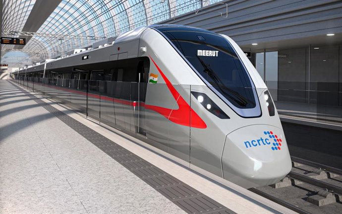 Un tren de Bombardier en la India