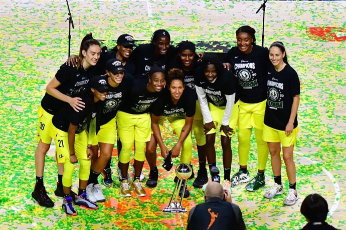 Baloncesto.- Seattle Storm conquista su cuarto título en la WNBA tras barrer en 