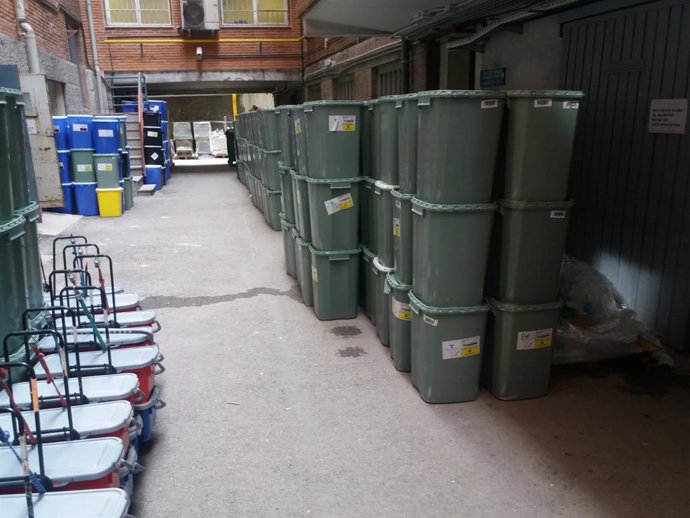 Residuos en el Hospital de La Princesa