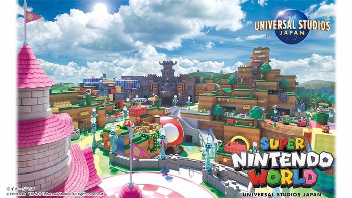 Super Nintendo World abrirá sus puertas en la primavera de 2021 en Japón