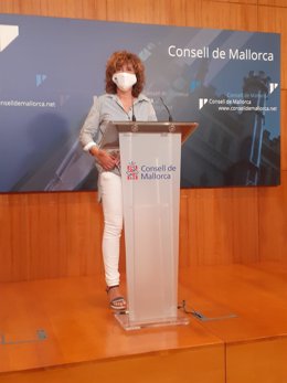 La portavoz de El PI en el Consell de Mallorca, Xisca Mora.