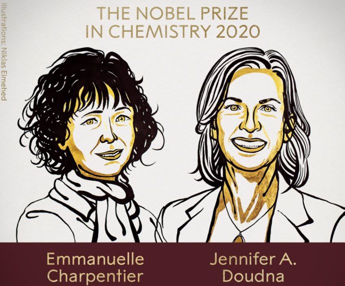 Emmanuele Charpentier y Jennifer A. Douda, ganadoras del Nobel de Química 2020
