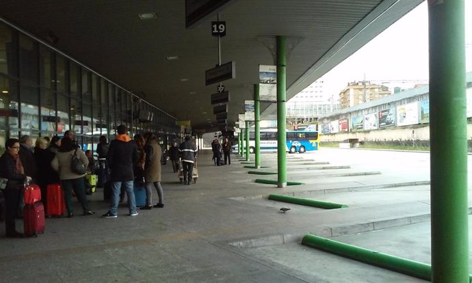 Estación de autobuses de Oviedo.
