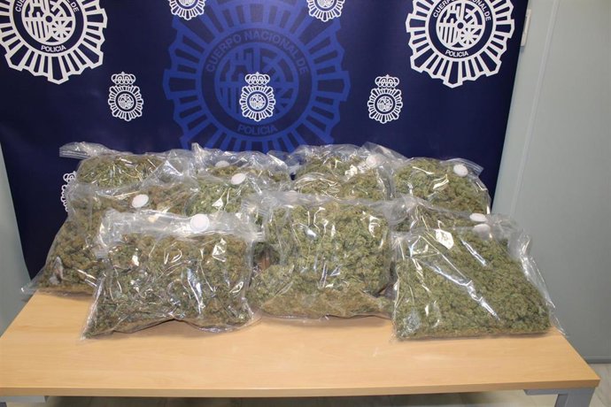 Marihuana intervenida en operación policial