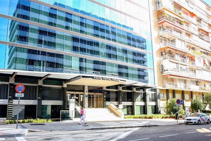 Foto recurso del Hotel Ayre Colón, en Madrid (España).