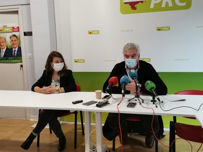 El portavoz del PRC, José María Fuentes Pila