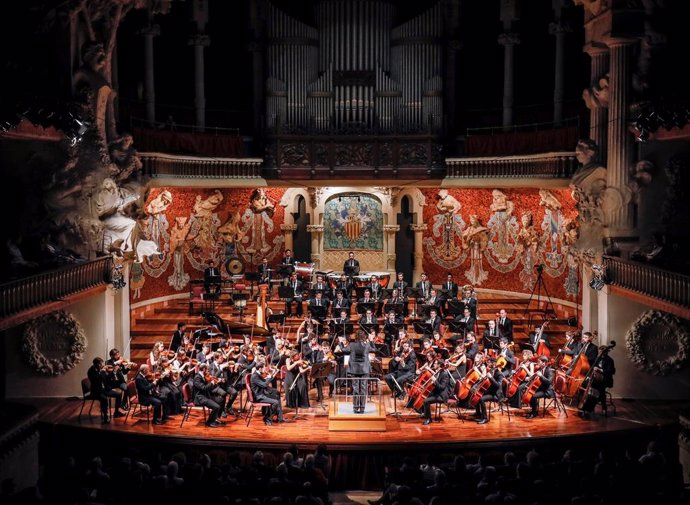 Concierto de la orquesta sinfónica Camera Musicae en el Palau de la Música