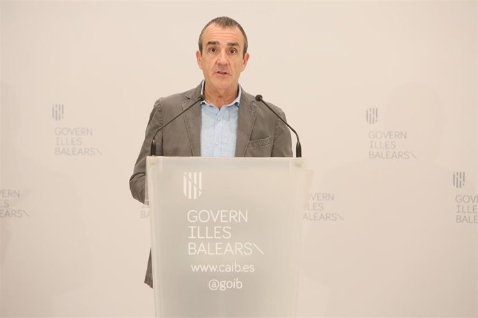 El conseller de Transición Energética y Sectores Productivos, Juan Pedro Yllanes.